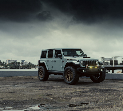 Фото дисков Vossen HFX-1 (5-Lug) на Jeep Wrangler IV (JL)