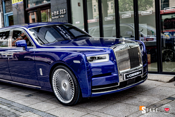 Фото дисков Vossen S17-16 Глянцевый лак на Rolls-Royce Phantom