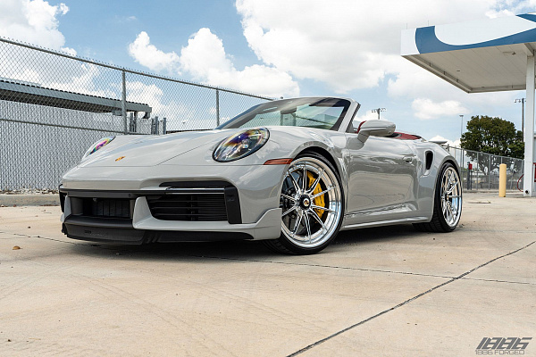 Фото дисков 1886 Wheels G010 Полированный лак на Porsche 911 VIII