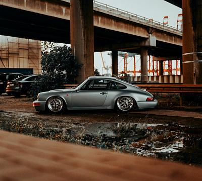 Фото дисков Brixton Forged BF01 на Porsche 911 III