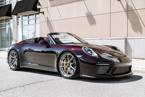 Фото дисков Brixton Forged WR3.2 Сатиновый тонированный лак на Porsche 911 VII