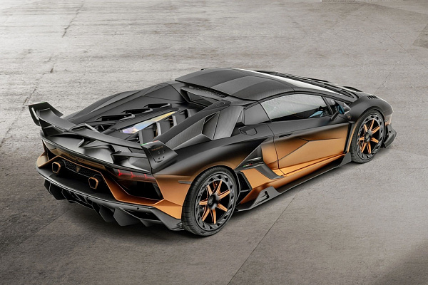 Фото дисков Mansory CV.7 Air C Другой цвет на Lamborghini Aventador