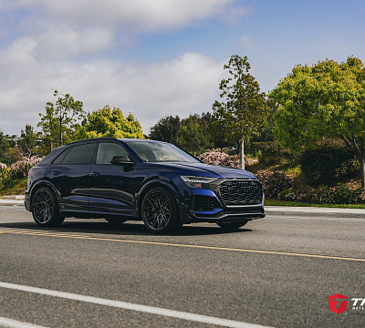 Фото дисков Vossen HF-7 на Audi Q8