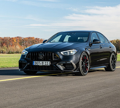 Фото дисков BRABUS Monoblock Z (Platinum Edition) на Mercedes-Benz C-Class (W206)