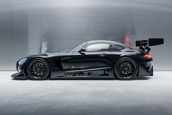 Фото дисков Brixton Forged PF10-RS Черный глянец на Mercedes-Benz AMG GT I