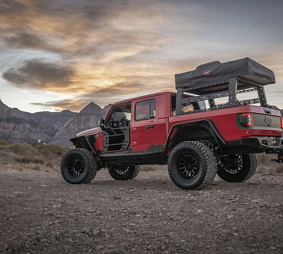 Фото дисков Black Rhino RAID на Jeep Gladiator II (JT)