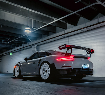 Фото дисков Brixton Forged TR20 на Porsche 911 VII