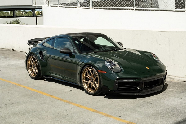 Фото дисков Anrky S3-X4 Глянцевое темное золото на Porsche 911 VIII