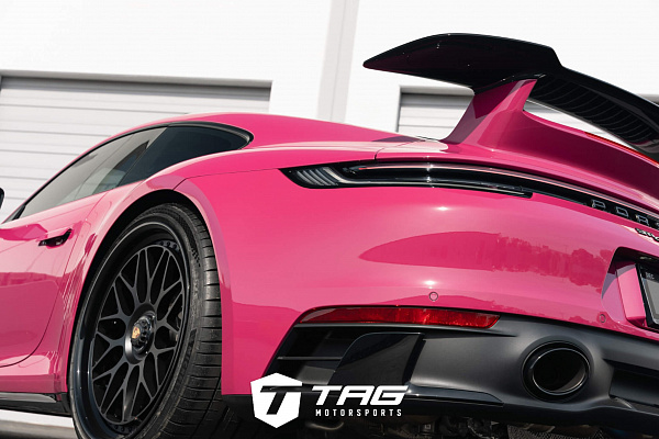 Фото дисков HRE 300 Черный сатин на Porsche 911 VIII