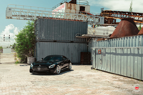 Фото дисков Vossen EVO-3 Глянцевый лак на Mercedes-Benz AMG GT I