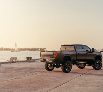 Фото дисков Vossen VFX-03 на GMC Sierra IV