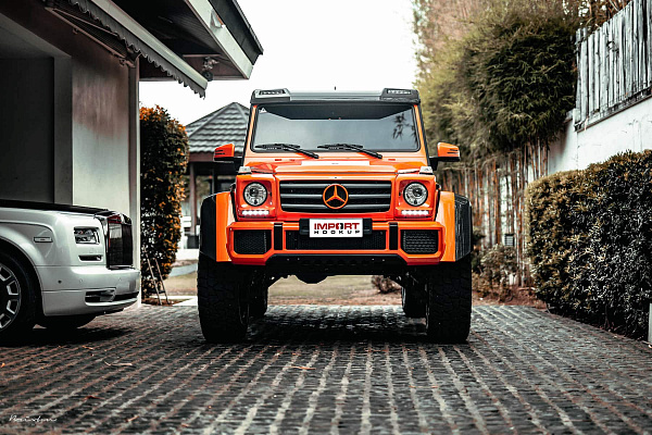 Фото дисков Brixton Forged BX03-M Сатиновый графит на Mercedes-Benz G-Class II
