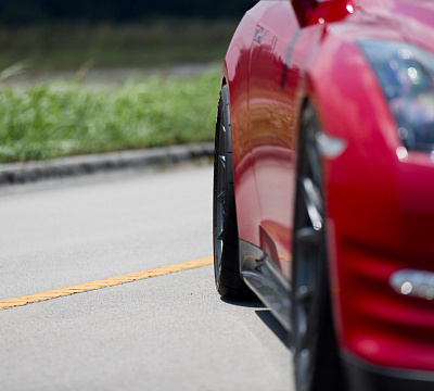 Фото дисков Vossen VFS-6 на Nissan GT-R