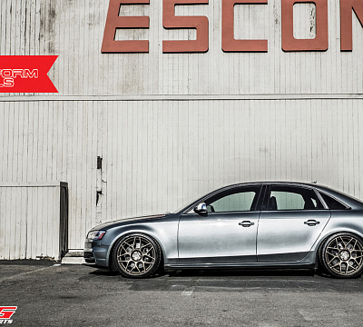 Фото дисков HRE FF01 на Audi A/S/RS 4 (B8)