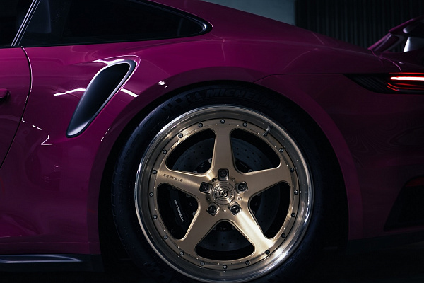 Фото дисков Strasse Wheels S5 Track Глянцевая бронза на Porsche 911 VIII