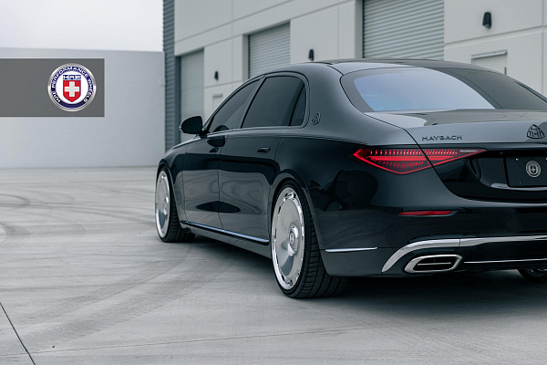 Фото дисков HRE L108M Полированный лак на Mercedes-Benz S-Class (W223)