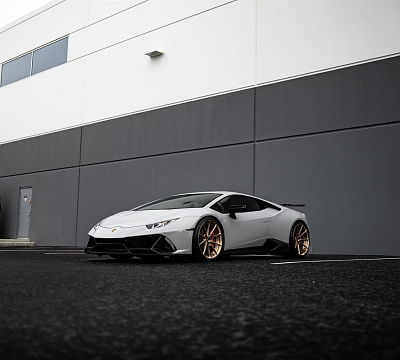 Фото дисков Anrky AN28 на Lamborghini Huracan