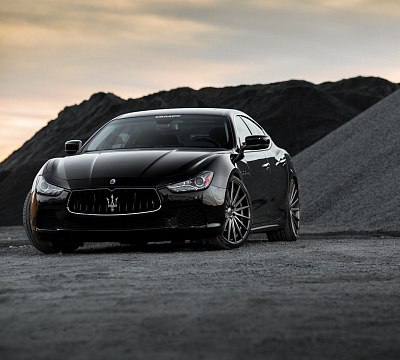 Фото дисков Vossen VFS-2 на Maserati Ghibli