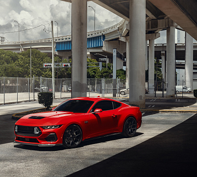 Фото дисков Vossen HF-5 на Ford Mustang VII
