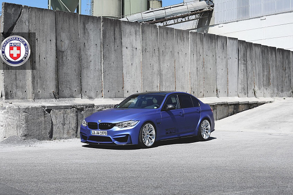 Фото дисков HRE RC100 Глянцевый лак на BMW 3/M3 (F3x/F80)
