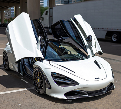 Фото дисков Strasse Wheels SV5 Deep Concave FS на McLaren 720S