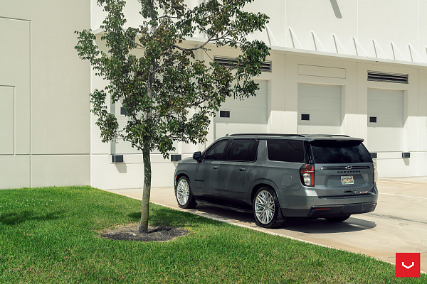 Фото дисков Vossen HF6-5 Серебро на Chevrolet Suburban XII