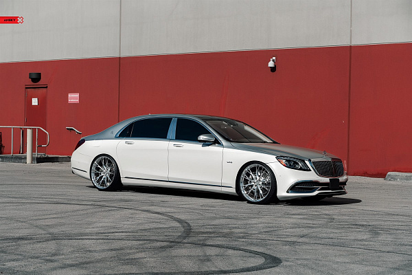 Фото дисков Anrky S1-X5 Полированный лак на Mercedes-Benz S-Class (W222, C217)