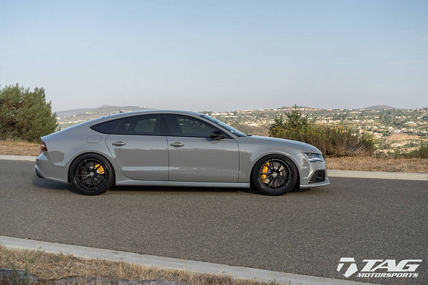 Фото дисков HRE S101 Черный сатин на Audi A/RS 7 (4G)
