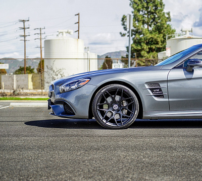 Фото дисков HRE FF01 на Mercedes-Benz SL (R231)
