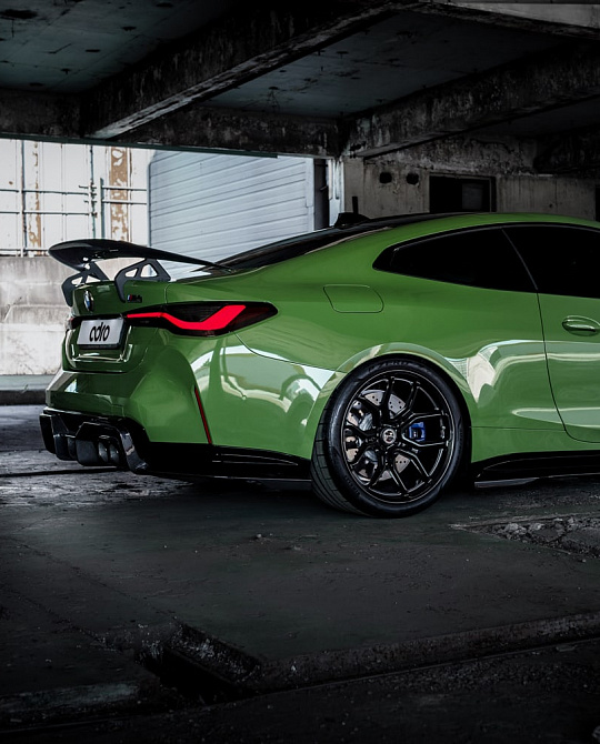 Фото дисков CM5-RS Черный сатин на BMW 4/M4 (G22/G82)