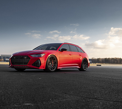 Фото дисков Vossen EVO-5R на Audi A/RS 6 (C8)