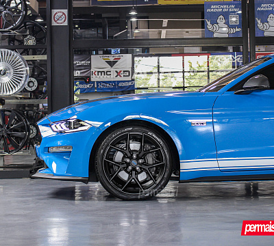 Фото дисков Vossen HF-5 на Ford Mustang VI