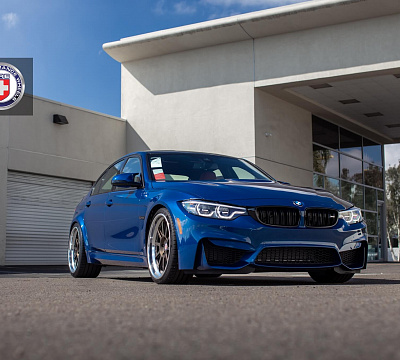 Фото дисков HRE C103 на BMW 3/M3 (F3x/F80)