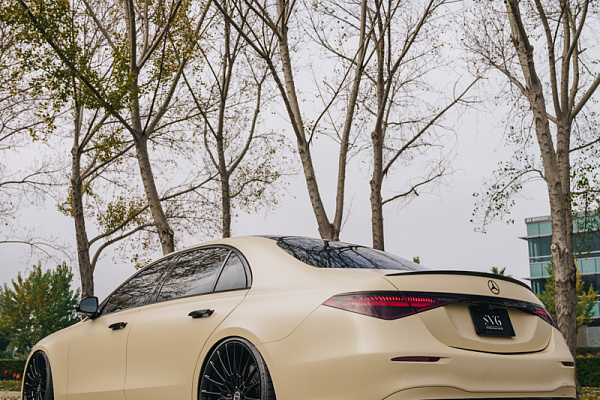 Фото дисков Brixton Forged HS1 Черный глянец на Mercedes-Benz S-Class (W223)