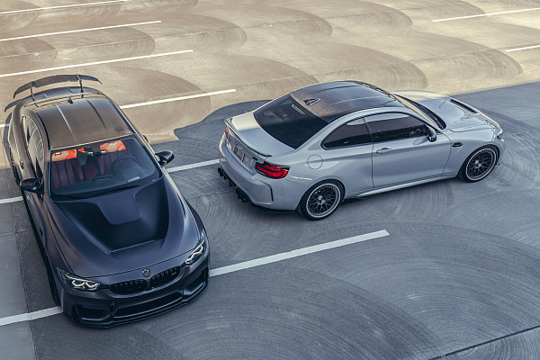 Фото дисков HRE 300 Глянцевый графит на BMW 2/M2 (F22/F87)