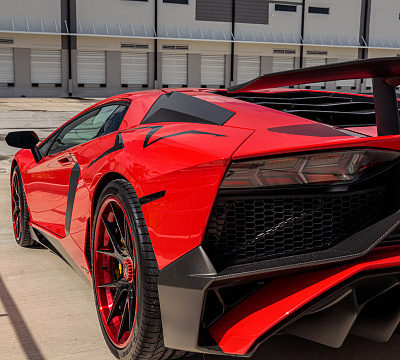 Фото дисков Strasse Wheels SM5R Deep Concave FS на Lamborghini Aventador