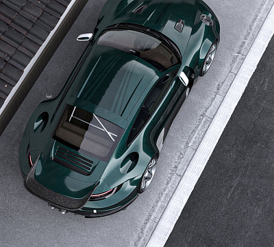 Фото дисков Brixton Forged TR06 на Porsche 911 VIII