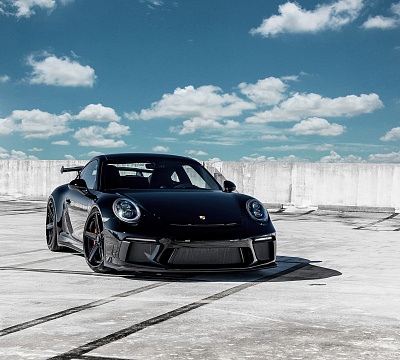 Фото дисков Anrky AN38 на Porsche 911 VII