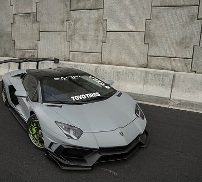 Фото дисков Savini SV69 на Lamborghini Aventador