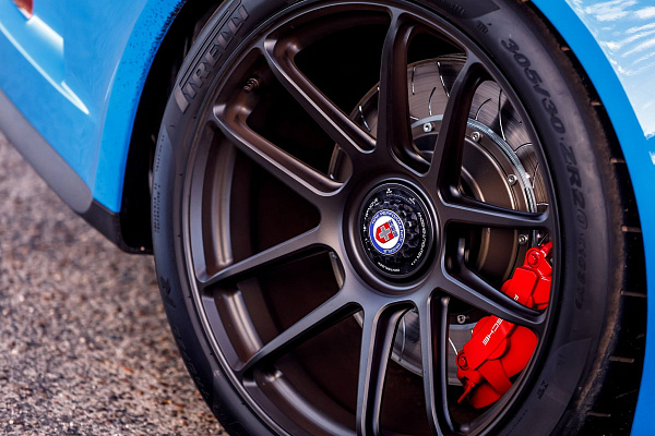Фото дисков HRE RC104 Черный сатин на Porsche 911 VII