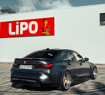 Фото дисков Brixton Forged TR04 на BMW 3/M3 (G2x/G80)