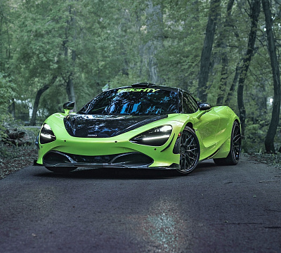 Фото дисков Strasse Wheels SV10M Deep Concave FS на McLaren 720S