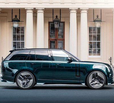 Фото дисков Kahn Type 33 Fintail на Range Rover V