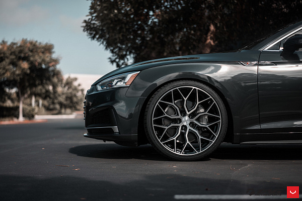 Фото дисков Vossen HF-2 Алмазная проточка на Audi A/S/RS 5 (F5)