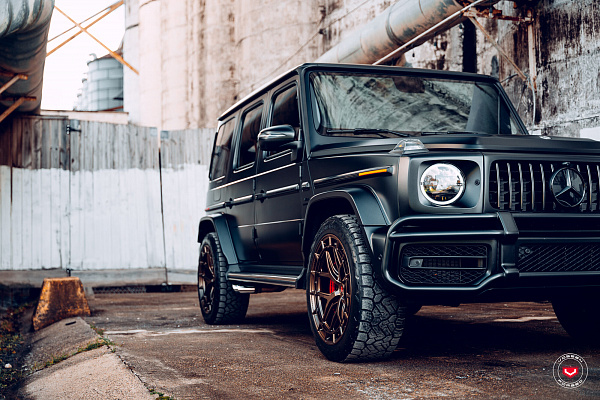 Фото дисков Vossen LC3-01 Сатиновая темная медь на Mercedes-Benz G-Class III