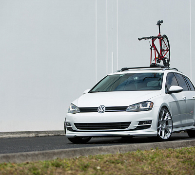Фото дисков Vossen VFS-6 на Volkswagen Golf VII