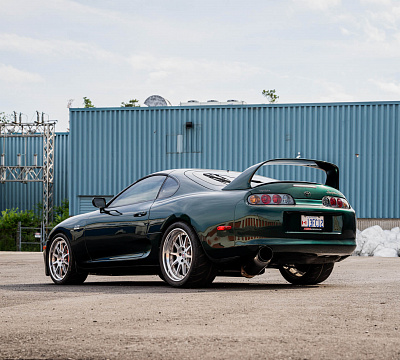 Фото дисков HRE C103 на Toyota Supra A80