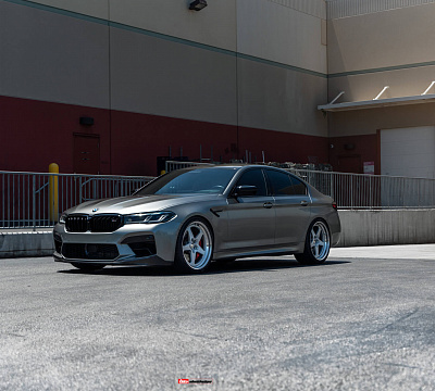 Фото дисков HRE 527 на BMW 5/M5 (G30/F90)