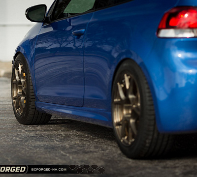 Фото дисков BC Forged RZ05 на Volkswagen Golf VII