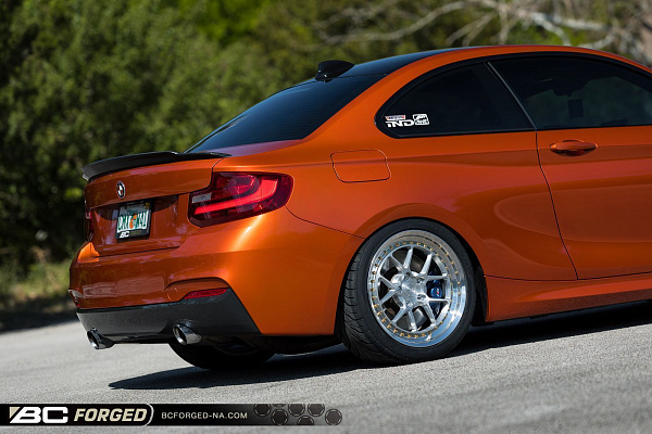 Фото дисков BC Forged LE52 // MLE52 Глянцевый лак на BMW 2/M2 (F22/F87)